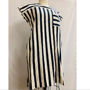 Madewell Striped Summer shift dress